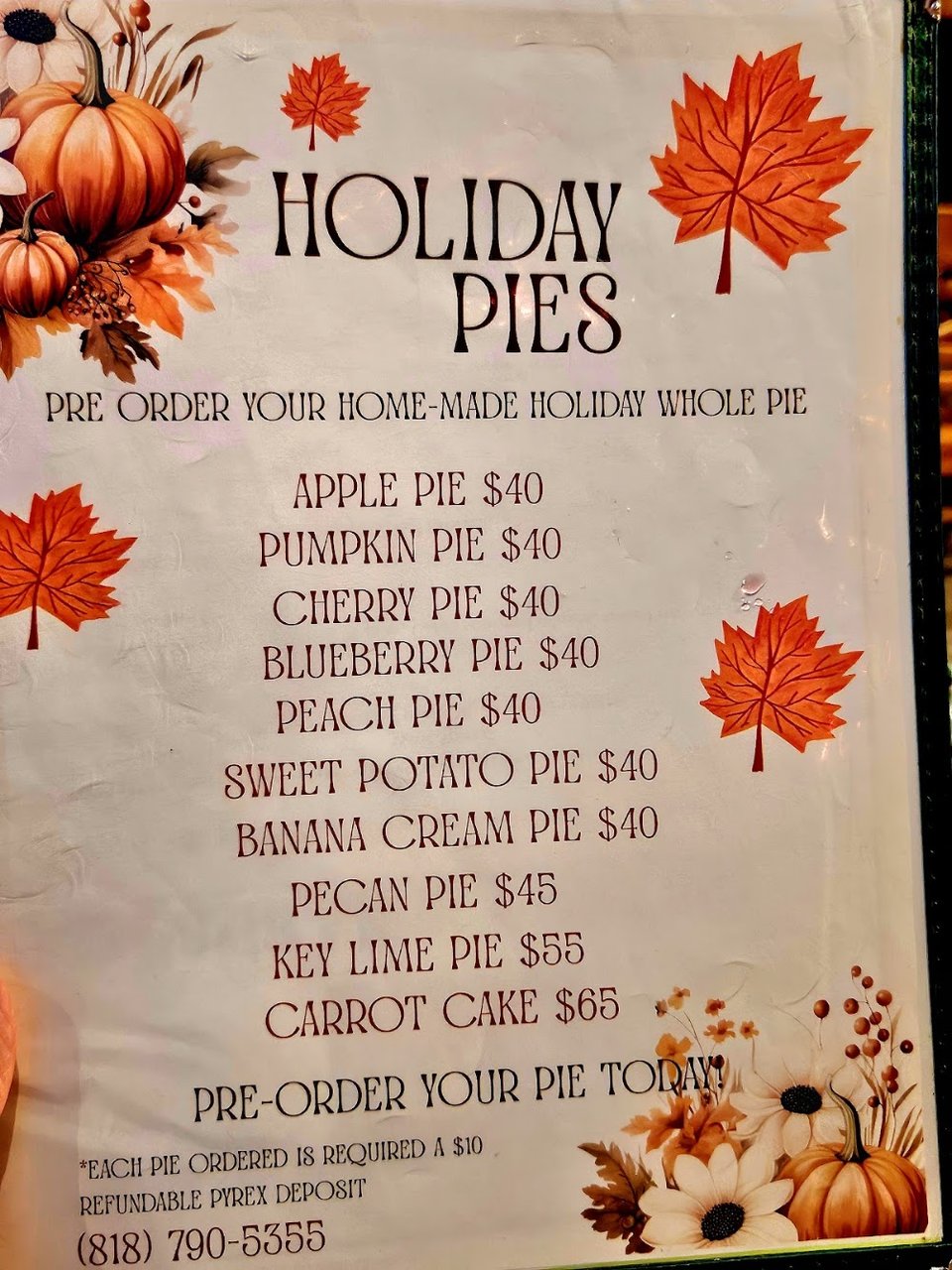 Classic American meal with comfort-food sides.